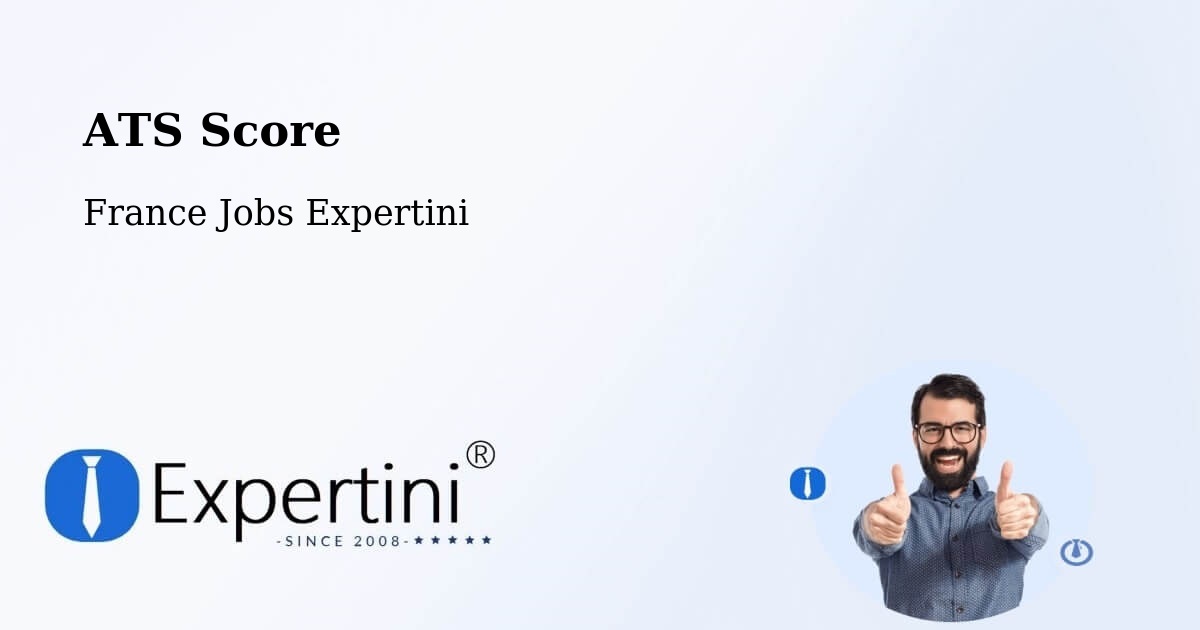 Resume ATS Score & Job Description Match Tool – Plessé - France Jobs Expertini